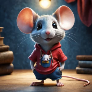 Fairytale style mouse