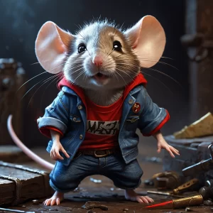 Horror style mouse