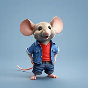 Isometric style mouse