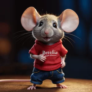 Portraiture style mouse