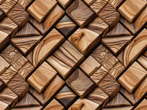 Wood blocks, InfinyWeave