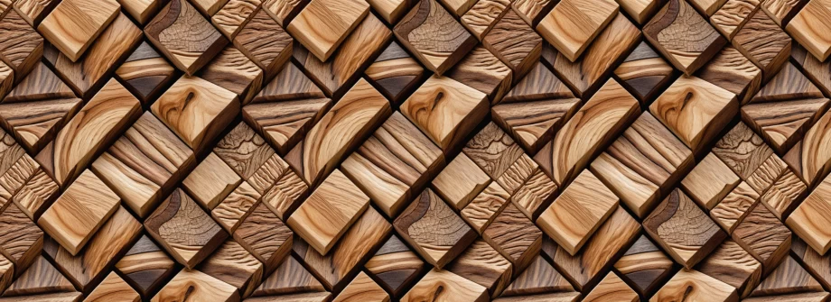 Wood blocks, InfinyWeave