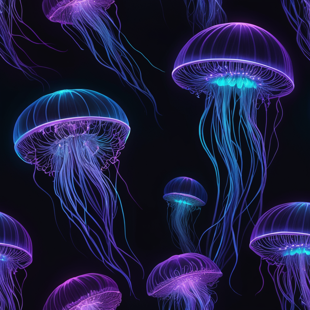 Bioluminescent Jellyfish