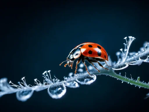 Ladybug on a flower