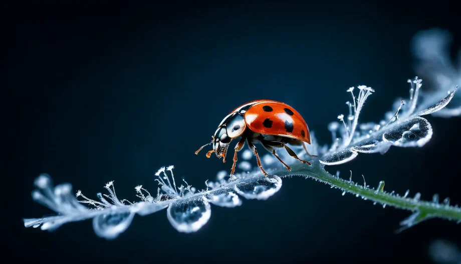 Ladybug on a flower